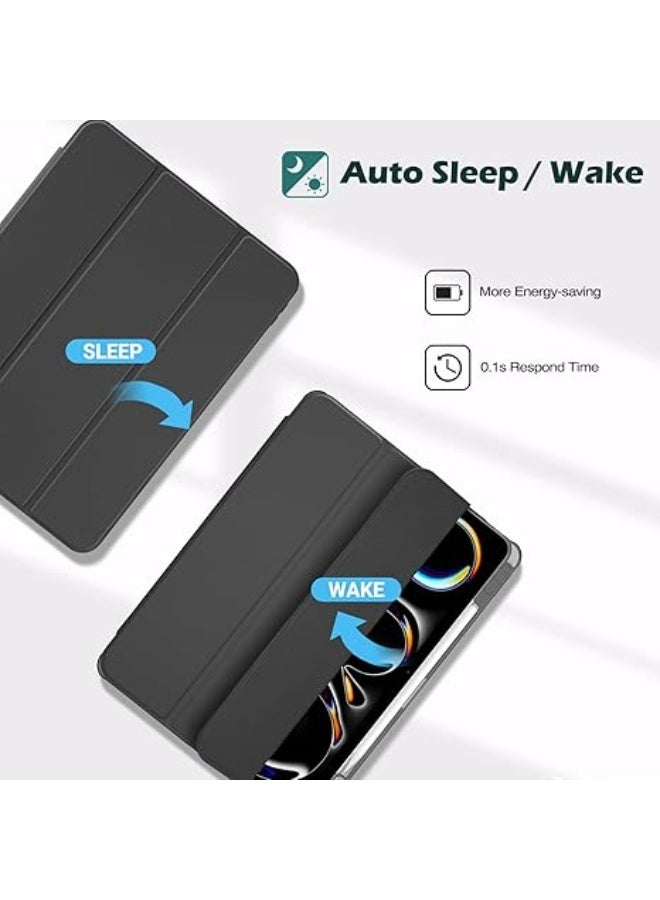 Procases ProCase iPad Pro 13 Inch M5 2025/M4 2024 Cover with Pen Holder, iPad Pro 13 Inch Case (A2925 A2926 A3007), Ultra Slim Lightweight Cover with Auto Wake/Sleep -Black - Image 4