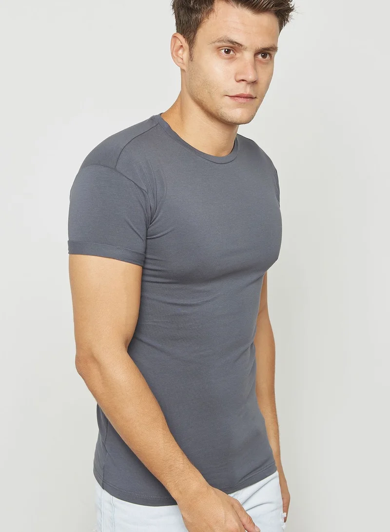 TOPMAN 5 Pack Ultra Muscle Fit T-Shirt