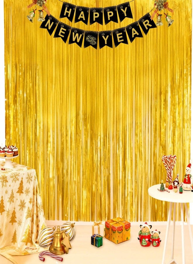 OHOME New Years Decorations 2026 - New Year Backdrop for Wall Door - New Years Eve Party Supplies - Happy New Year Decorations 2026 Eve Decorations - Image 1