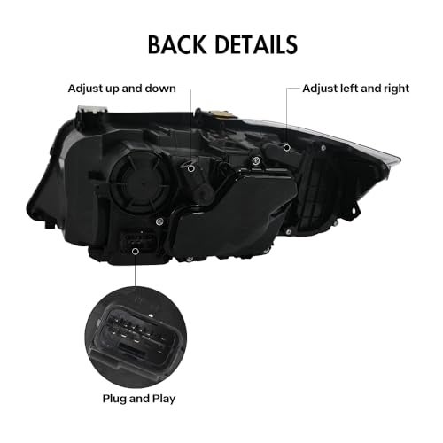 T T-ABC New M4 Style Lights Compatible with 2009-2012 BMW e90 e91 328i 335i xDrive 328xi 335d 335xi 4dr Sedan Accessories Sequential Not Fit ci is 2dr Convertible Coupe (LB is Xenon Clear) - Image 4