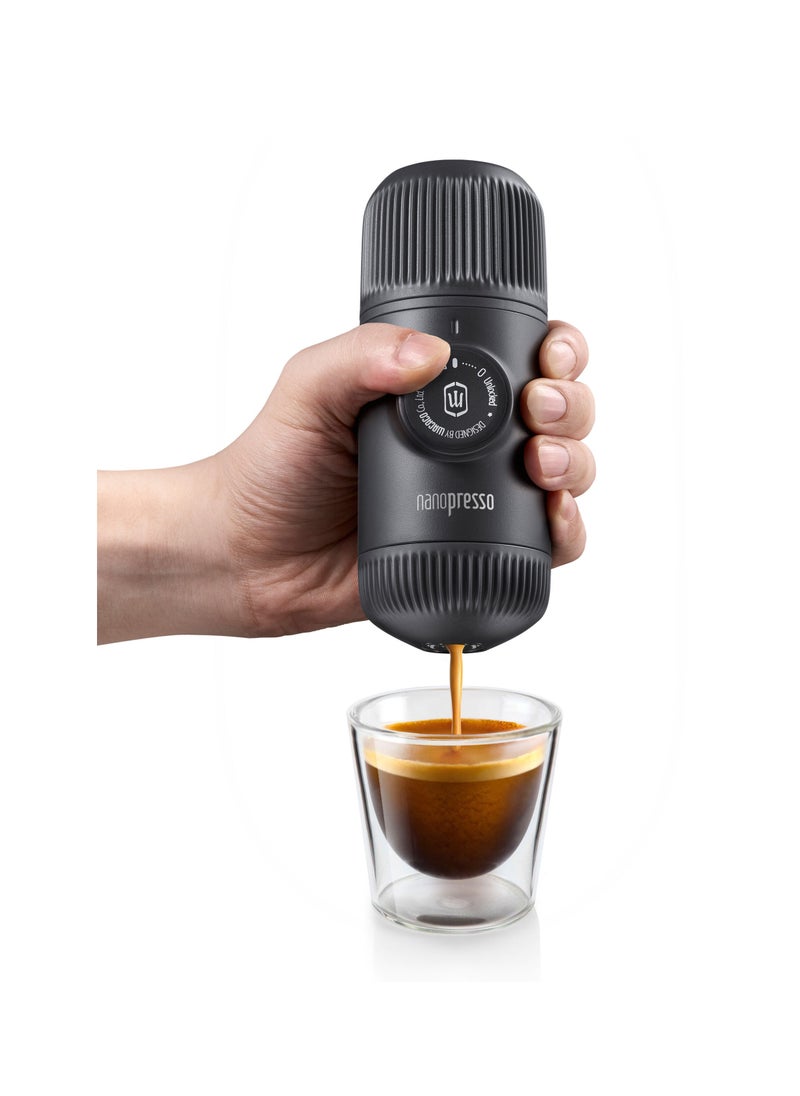 WACACO - Nanopresso Portable Espresso Maker, Upgrade Version of Minipresso, 18 Bar 261 psi - Image 1