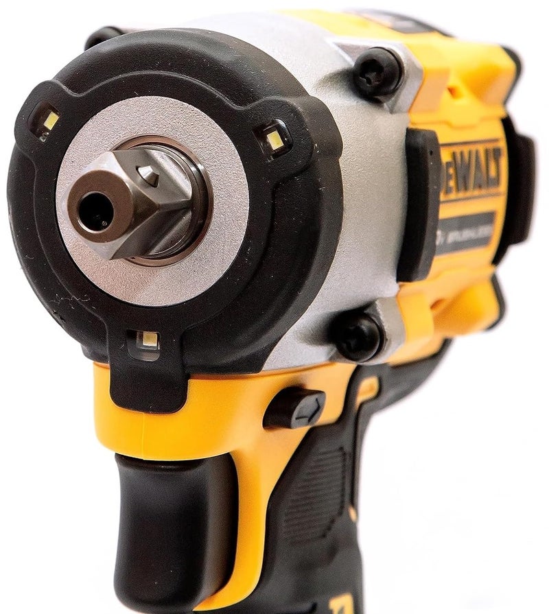 DEWALT DEWALT DCF922NB1 12 20V Max Liion Reversible Cordless Brushless Compact Impact Wrench610 Nm Torque with LED Ring Lighting Bare Tool - Image 5