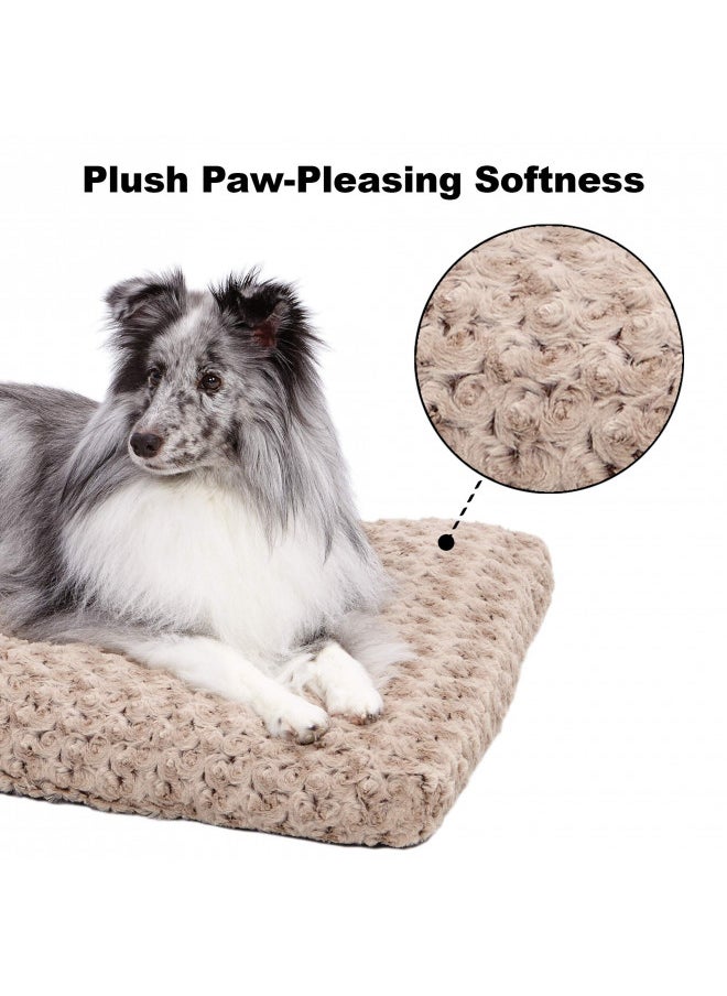 MidWest Homes for Pets Plush Ombré Swirl Dog & Cat Bed | Mocha 23L x 18W x 1.75H -Inches for Small Breeds, 24-Inch, Model:40624-STB - pzsku/Z2B21A68F60224A1A48FFZ/45/_/1731077958/23faeeac-9361-4d41-a2b1-2a8a32dd6689