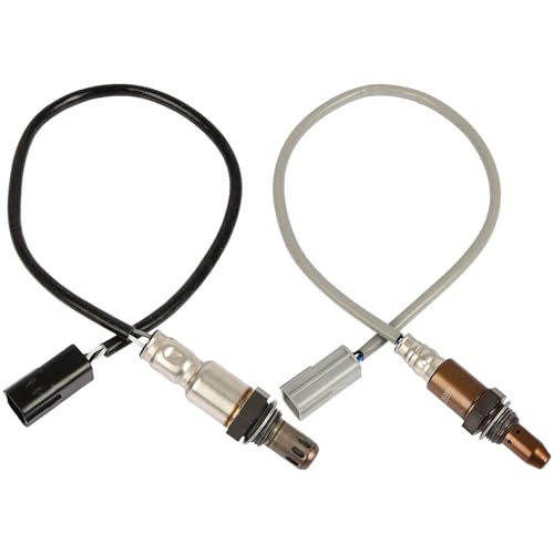 QIJIAUTO O2 Oxygen Sensor Upstream Downstream Compatible for Nissan Altima 2008 2009 2010 2011 2349038 2344380 2PCS