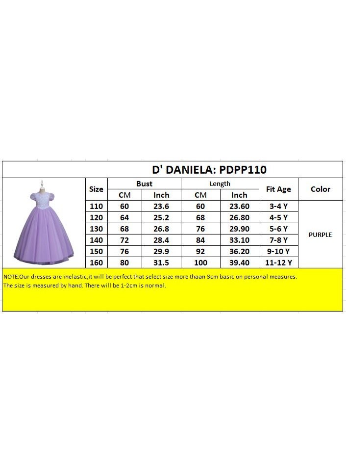 D'Daniela Sequin Bodice Tulle Dress - Image 4