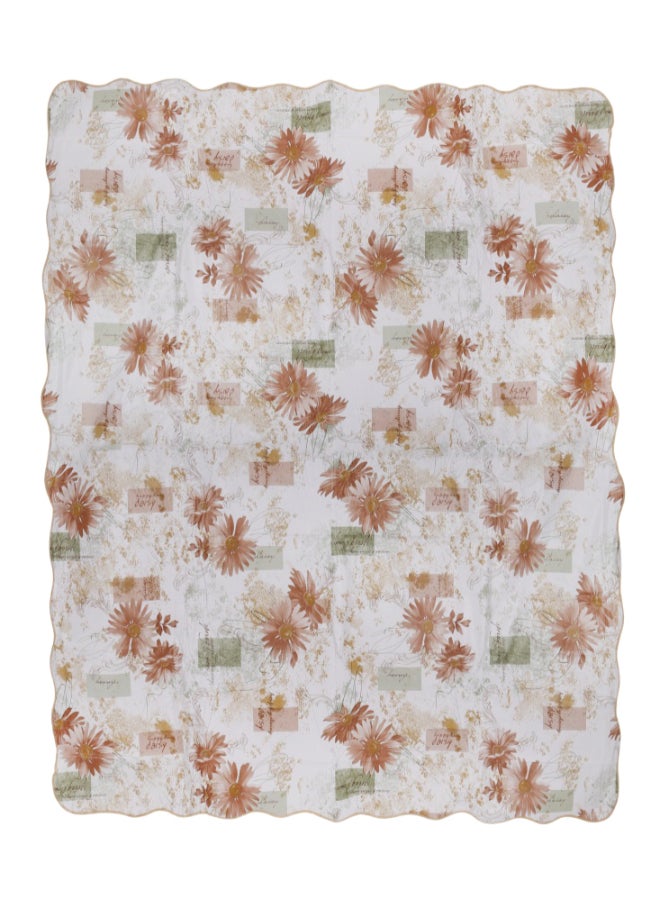 Royalford Table Cloth Elegant Design Premium Quality Pvc With Flannel Backing Multi Color Assorted Color 152x264cm - Image 4