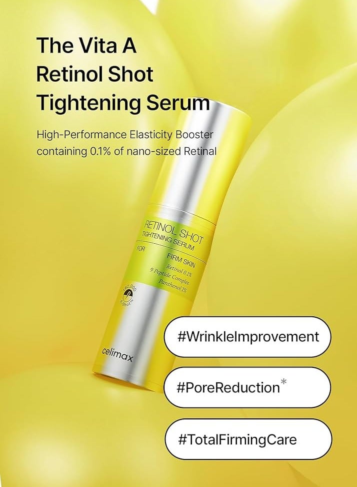 celimax The Vita-A Retinol Shot Tightening Serum for Firm Skin 30ml - Image 2