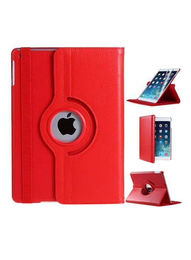 إسكدنيا غطاء حماية للجهاز اللوحي آيباد إير 2 من أبل أحمر