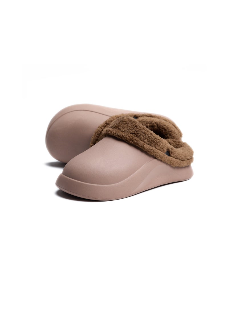 Onda Onda Mega 2 Fur-lined slipper for Women - Beige  - Image 3