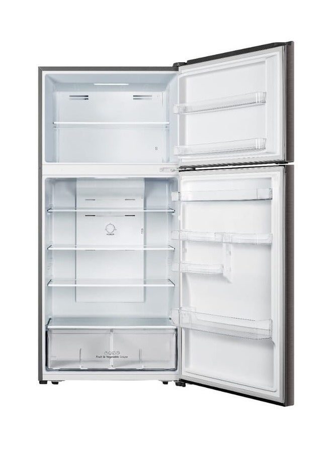 EDISON Inverter Silver 2 Door Refrigerator, Top Freezer 17.8 Cu. Ft 504 L  - Image 1