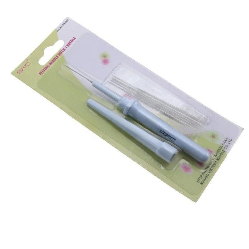 Skc Russian Poke Music/Wool Felt Poke Needle/Thorn Needle Tool Wool Felt Needle Replaceable Head Poke Needle Set - Image 4