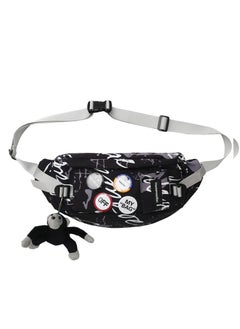 Men's and women's sports students' casual waist bag