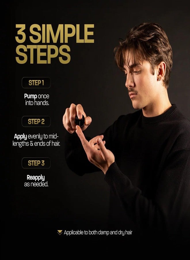 بيزد بودي وركسبيزد بودي وركس إكسير الشعر الأساسي - سيروم لامع خفيف الوزن مع حماية من الحرارة، يتحكم في التجعد والتطاير، يغذي الشعر بزيوت الميدوفوم والمونغونغو، تركيبة غير سامة لجميع أنواع الشعر (1 أونصة سائلة، عبوة واحدة) - Image 4