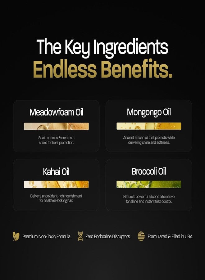 بيزد بودي وركسبيزد بودي وركس إكسير الشعر الأساسي - سيروم لامع خفيف الوزن مع حماية من الحرارة، يتحكم في التجعد والتطاير، يغذي الشعر بزيوت الميدوفوم والمونغونغو، تركيبة غير سامة لجميع أنواع الشعر (1 أونصة سائلة، عبوة واحدة) - Image 5