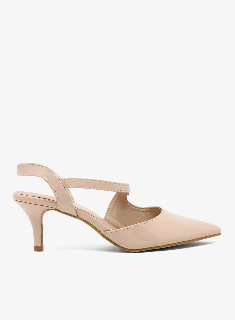 ELLA Mid Heel Slingback Pump