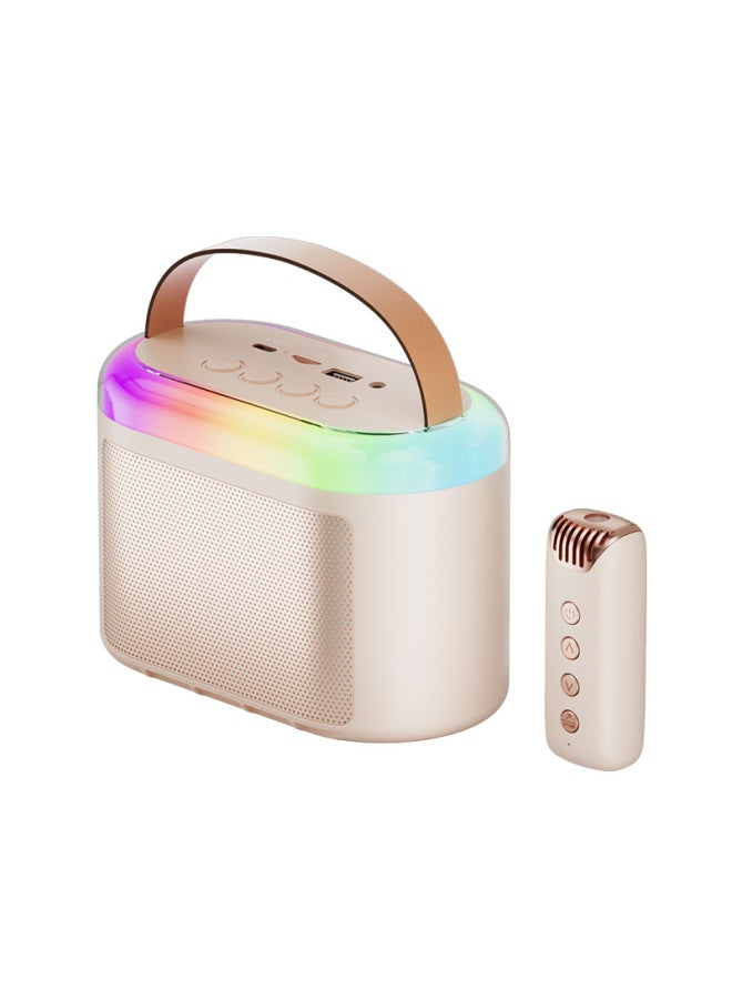 نيوترل Q6 ميكروفون بلوتوث لاسلكي محمول للاستخدام الخارجي والمنزلي، مكبر صوت متكامل مع أضواء جوية ملونة، جهاز صوتي من Kge Bao - Image 5