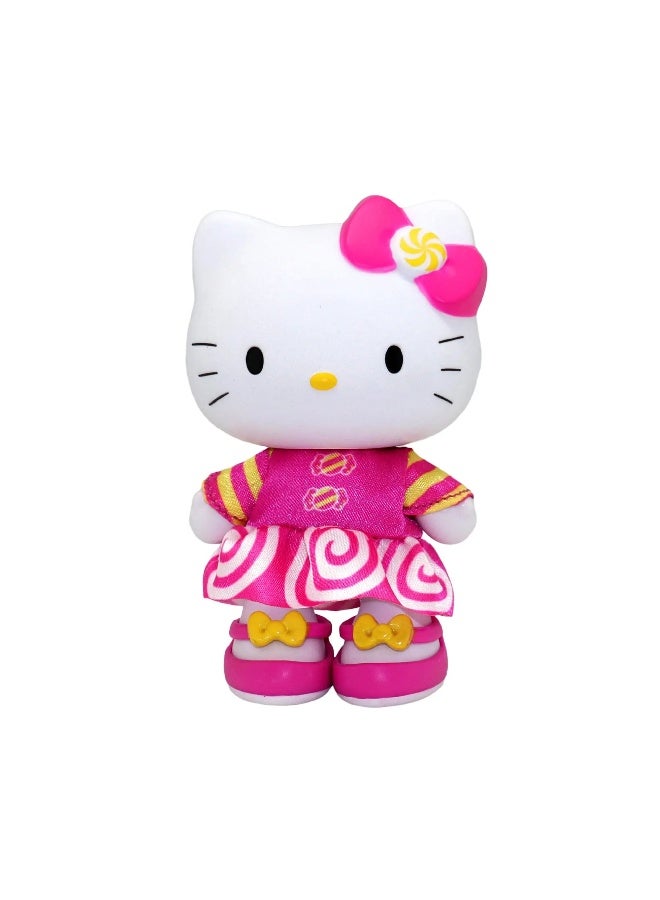 Hello Kitty دمية قطنية مستوحاة من الحلوى مع الأصدقاء (10 سم) - Image 2