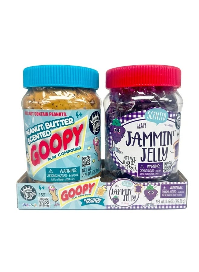 WeCool Jelly Toast Shaped Modeling Clay Pack - 316 grams - Image 3