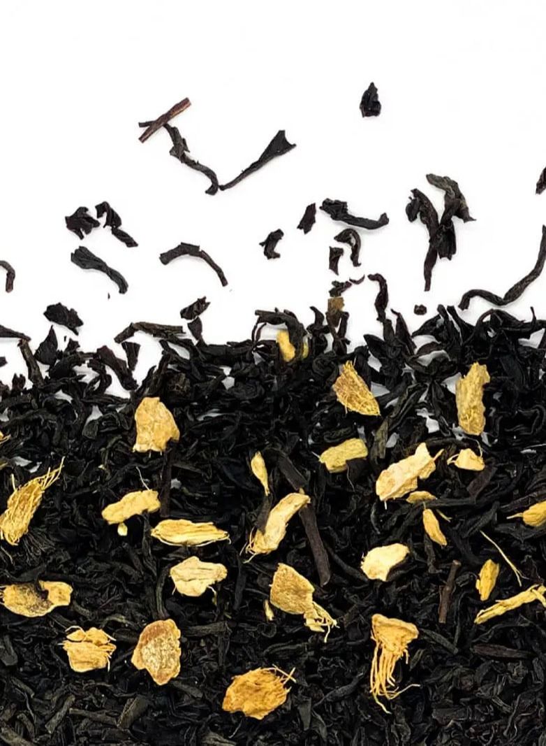 Tealand Black Tea Ginger Twist Strong Loose Leaf Breakfast Invigorating Aroma - Image 1