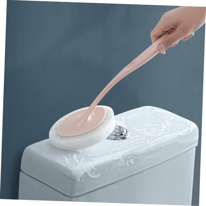 Multifunctional Kitchen Bathroom Cleaning Sponge Pad Brush Scrubber 2 Pack - Image 5