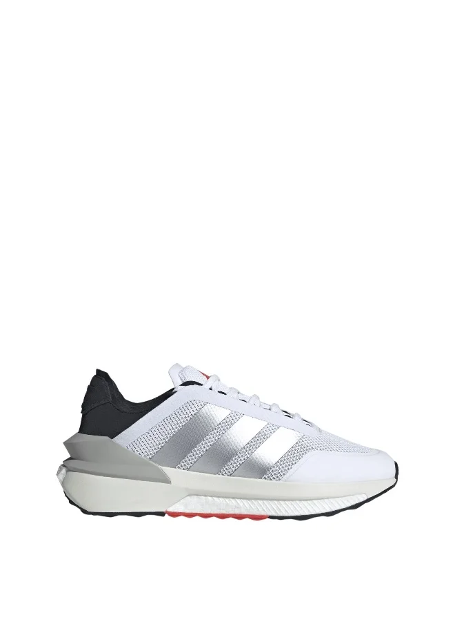 Adidas Adidas Avryn White Running Shoes For Unisex 7