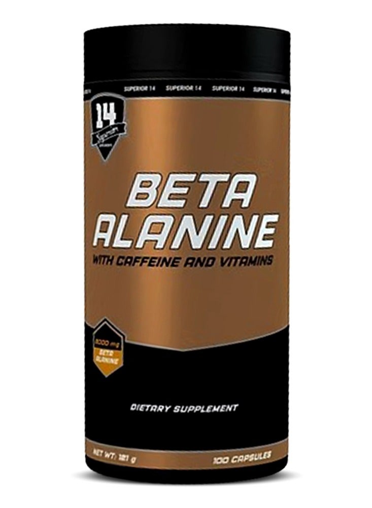 Beta Alanine 1000 mg, 100 Caplets – Supports Endurance, Energy & Training Performance for Athletes
