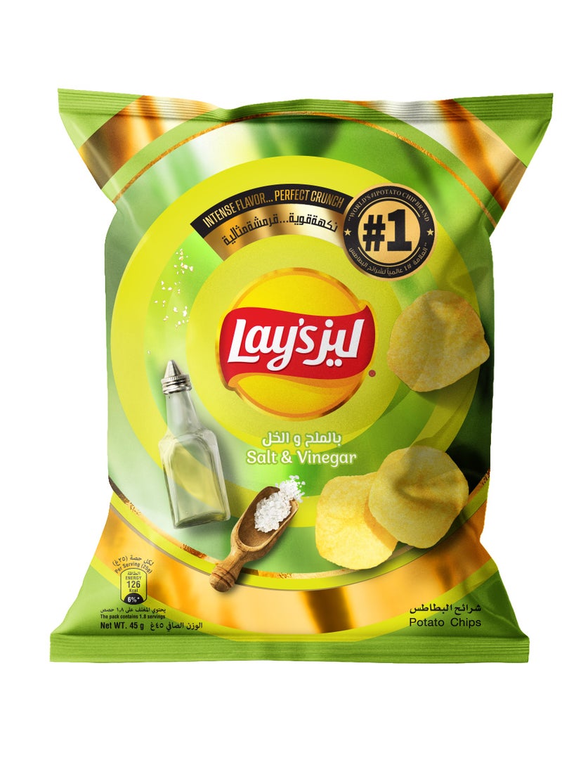 Lays Salt And Vinegar Potato Chips - Limited edition - Packaging May Vary - Image 3