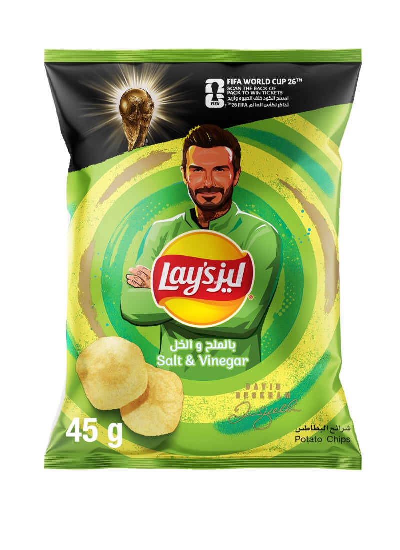 Lays Salt And Vinegar Potato Chips - Limited edition - Packaging May Vary - Image 1