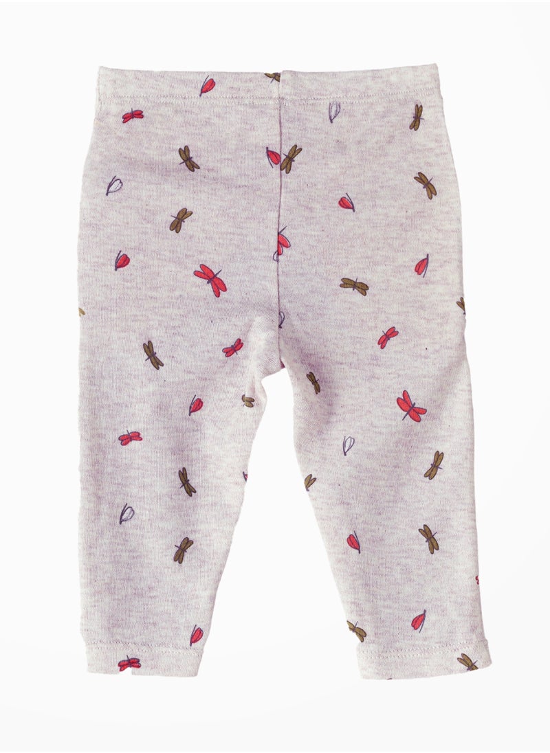 Jelliene Baby Girls' Cotton Knit Leggings  - Image 1