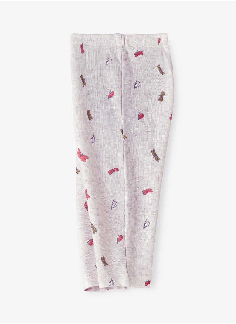 Jelliene Baby Girls' Cotton Knit Leggings  - Image 2