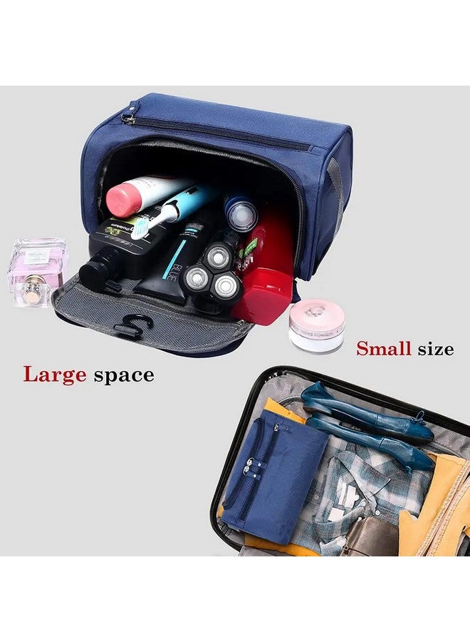 NFI essentials Mens Travel Pouch, Toiletry Bag Bathroom Shaving Kit Dopp Bag Hand Bag for Cash Money Carrying Organizer Water Resistant - Image 2