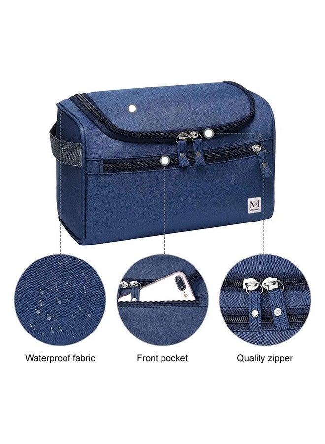 NFI essentials Mens Travel Pouch, Toiletry Bag Bathroom Shaving Kit Dopp Bag Hand Bag for Cash Money Carrying Organizer Water Resistant - Image 4