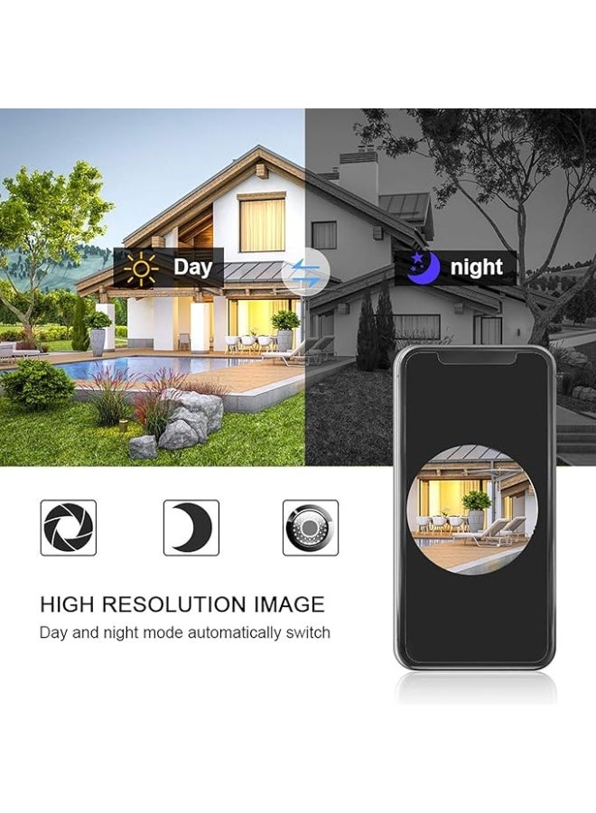 Smart WiFi Video Doorbell Camera - 1080P Full HD, Two-Way Audio - Easy-to-Use 2.4G Wireless Home Security Intercom - Image 4