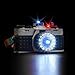 Hilighting Upgraded Led Light Kit Compatible with Lego 3 in 1 Retro Camera Building Set Lights Decoration Compatible with Lego 31147 Model Not Included - Image 2
