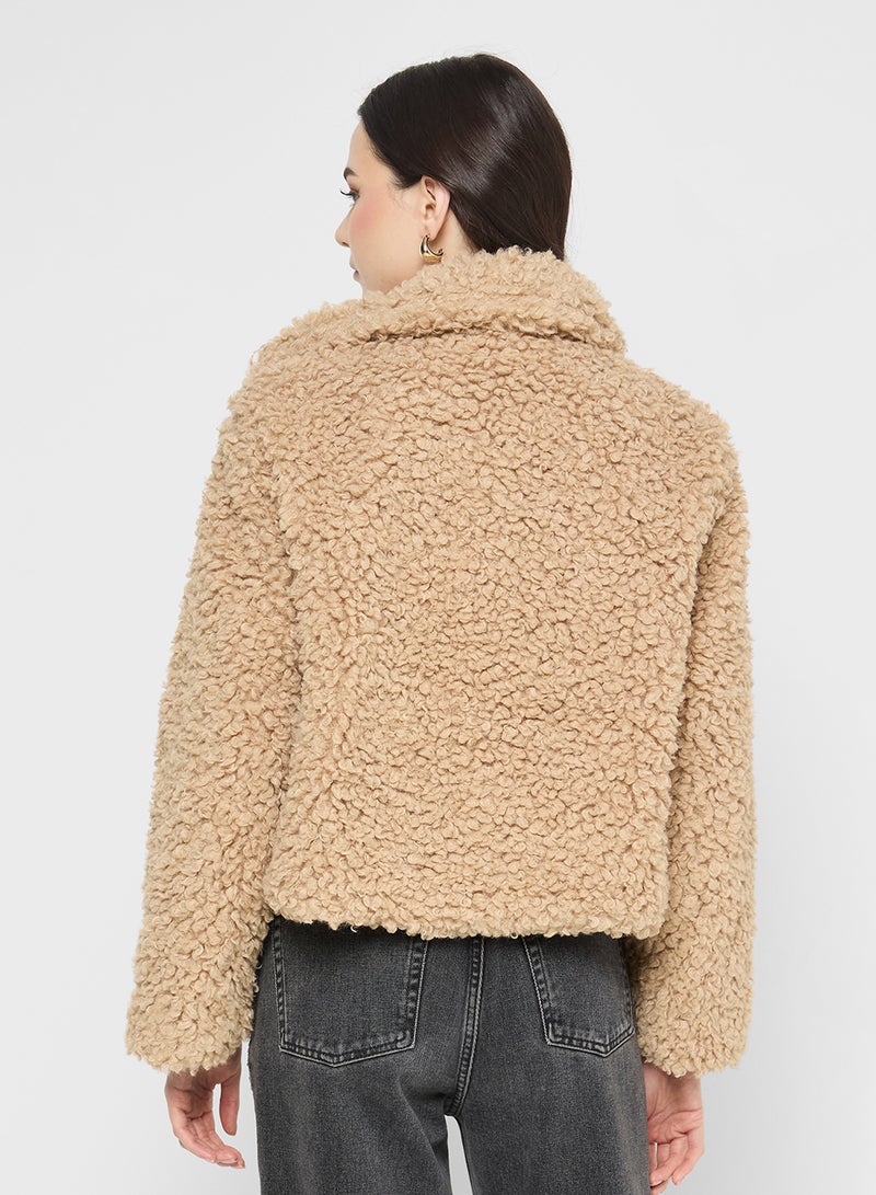 جينجر جاكيت بورج بأزرار - Image 2