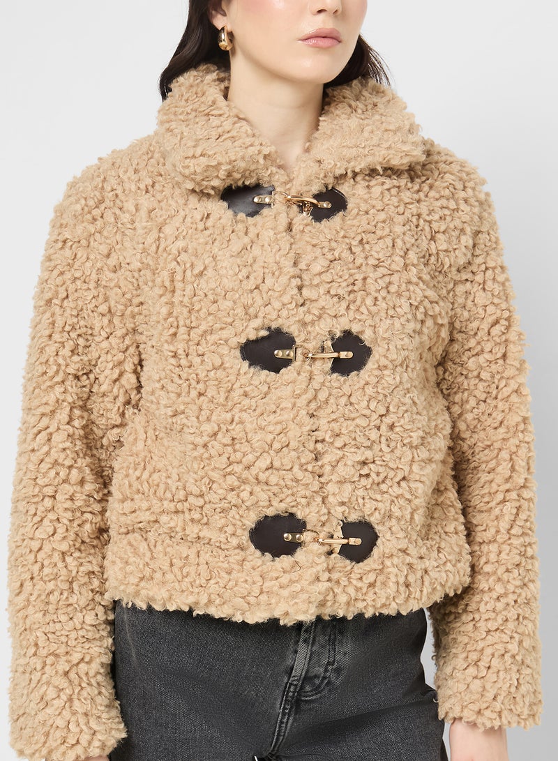 جينجر جاكيت بورج بأزرار - Image 3