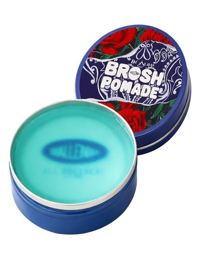 Brosh x CHALLENGER Hair Styling Pomade with Strong Hold & Classic Shine, Kaolin-Enhanced Styling Clay with Collectible Rose Bandana Design Can, 115g / 4 oz - Image 5