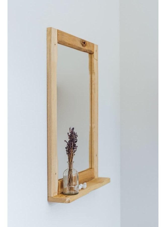 Art Wood Stand Mirrors Beige 12X80X50 Cm 