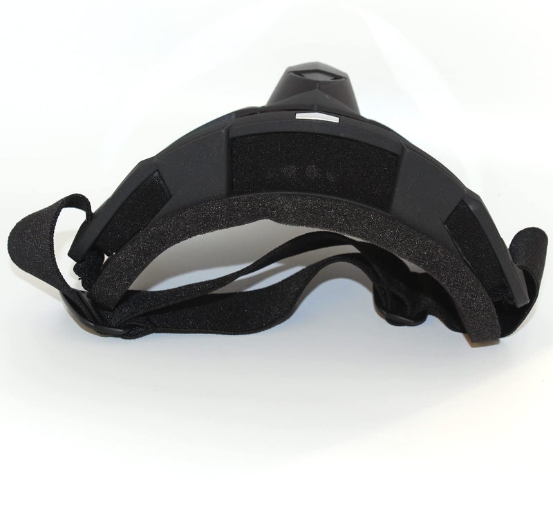 BROYEUR Paintball Mask Anti Fog, Full Face Tactical Mask Goggles Detachable for Motorcycle Cycling Skiing Halloween CS Game Cosplay (Black 2#) - Image 3