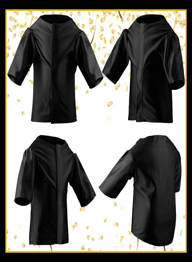 Bunnycool Dog Graduation Cap and Gown 2026 Washable Pet Graduation Costume for Dog Cat Shirt and Hat (Traditional,M,Black) - Image 4