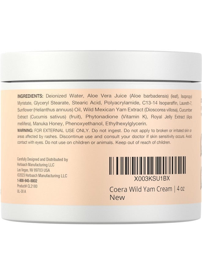 كورا كريم وايلد يام للنساء مرطب للبشرة بوزن 118 مل خالٍ من البارابين وSLS والعطور - Image 2