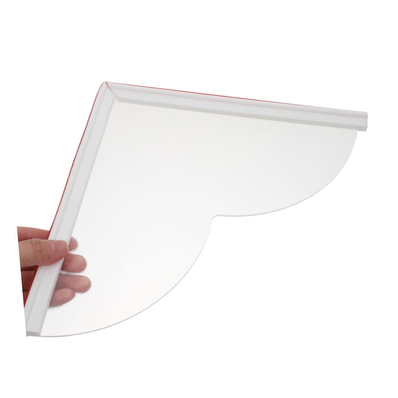 2pcs Bath Tub Splash Guard Shower Water Blocker Boys And Girls Anti Leak Barrier For Kids Wall Mount Rack White - Image 4