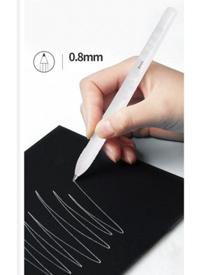 Vox Art White Gel Pen 0.8 mm 2 Pieces  - Image 2