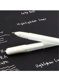 Vox Art White Gel Pen 0.8 mm 2 Pieces  - Image 1