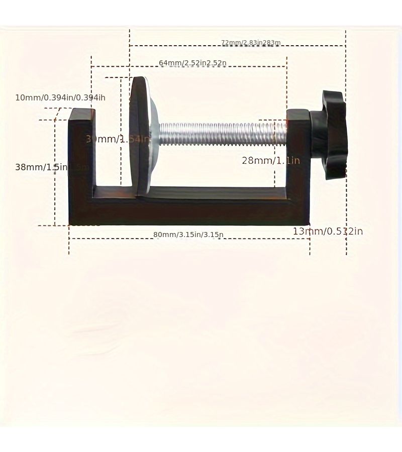 G Type G-Shaped Clamp C-Shaped Clip Sturdy F-Clip for Woodworking Securing Tool Accessory - Image 2