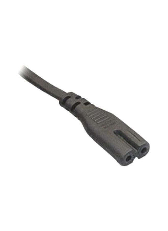 JSBazar - 2 Prong AC Power Cord Cable for Samsung LG TCL Sony TV Compatible HP Printer PS3 PS4 PS5  UK AC Wall Plug - Image 1