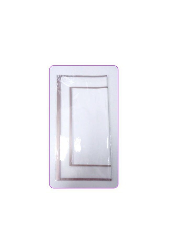 PARTY FUN Gift Wrap Paper 58x58Cm 20Pcs/Bag White Clr.  - Image 2