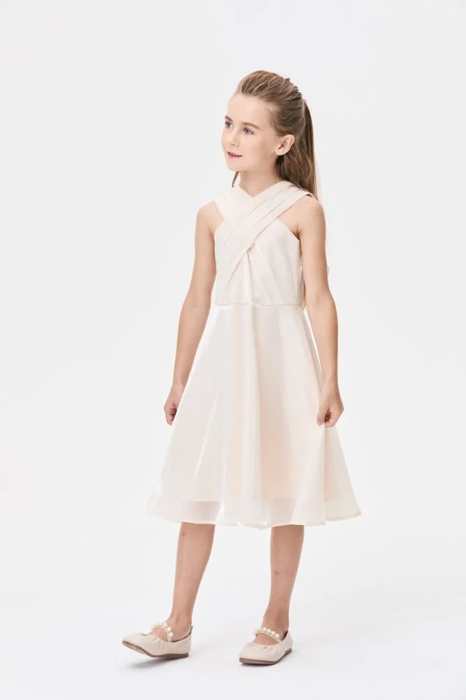 Tenda Crisscross Bodice Dress