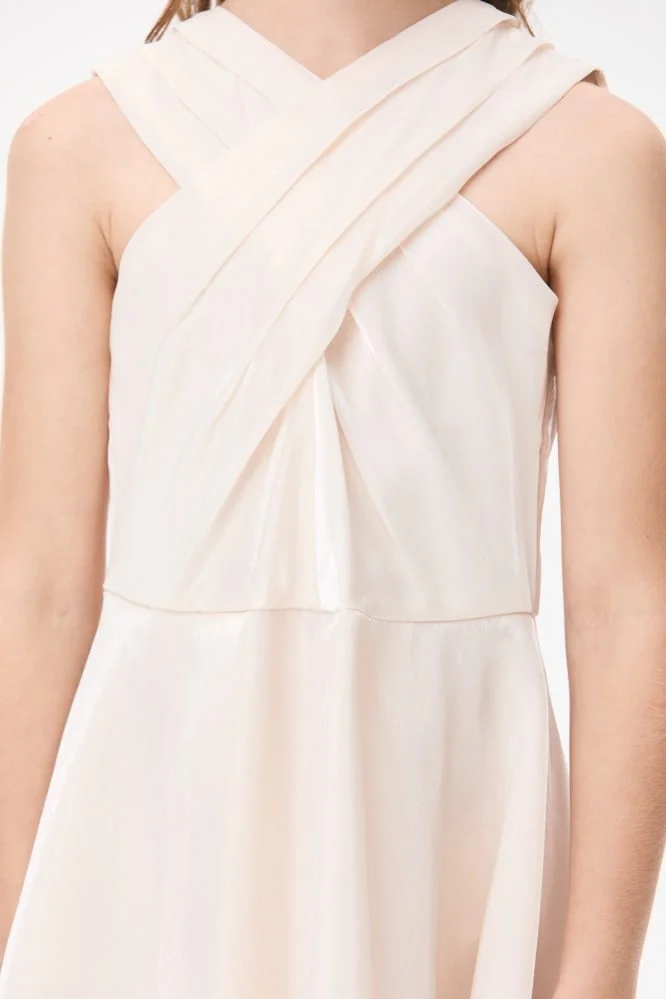 Tenda Crisscross Bodice Dress