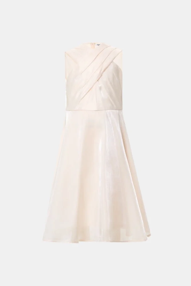 Tenda Crisscross Bodice Dress